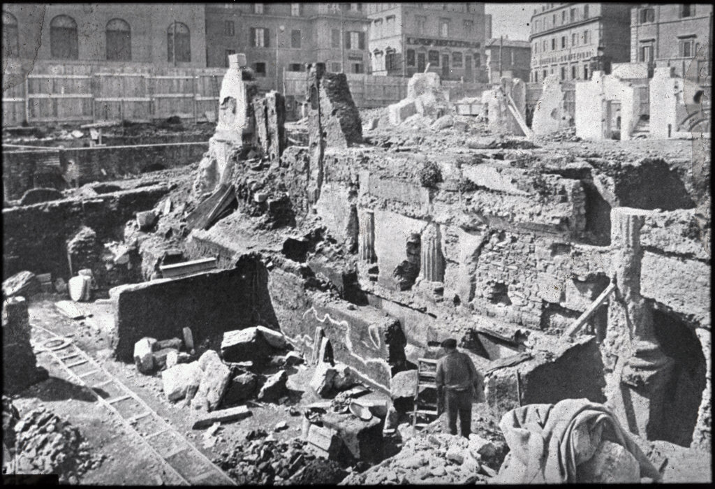 Vista dall'alto dell'Area Sacra