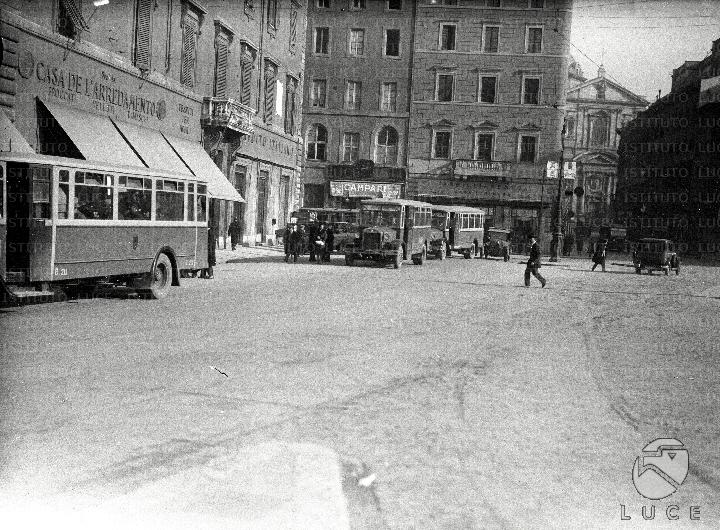 Largo Argentina prima della pedonalizzazione